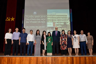 Tư vấn tuyển sinh 2019 Trường ĐHSP Hà Nội tại các trường THPT và hệ thống giáo dục trực tuyến